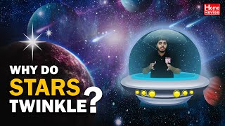 Why Do Stars TWINKLE  Atmospheric Refraction  Science Experiment  Home Revise [upl. by Jordan]