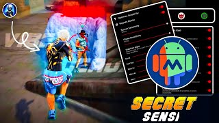 Free fire aimcontrol Apk ☠️ Macrodroid sensi  red button free fire 🔥 free fire headshot setting ⚙️ [upl. by Oderfliw]