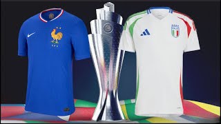 Francia vs Italia  UEFA Nations League  live [upl. by Ahsienek748]