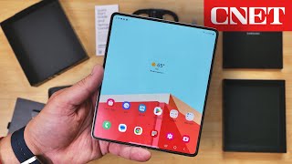 Galaxy Z Fold 5 Day 1 Unboxing and First Impressions [upl. by Daughtry409]