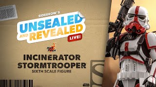 Incinerator Stormtrooper Sixth Scale Figure by Hot Toys  Unsealed and Revealed [upl. by Merat]