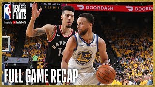 RAPTORS vs WARRIORS  Toronto Knocks Down 17 ThreePointers  NBA Finals Game 3 [upl. by Elias420]