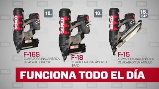 SENCO Fusion Cordless Pneumatic Nailers Spanish Version [upl. by Troyes388]