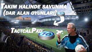 DAR ALAN OYUNLARI TAKIM HALİNDE SAVUNMA 212 DÜZENİ [upl. by Manaker]