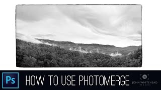 MAKE PANORAMAS WITH PHOTOMERGE [upl. by Nika]