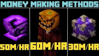 The BEST Money Making Methods in Hypixel Skyblock [upl. by Ynnij]