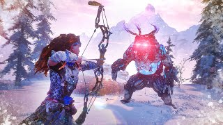 Horizon Zero Dawn  Epic High Action Combat amp Free Roam Gameplay 4K [upl. by Lacagnia]