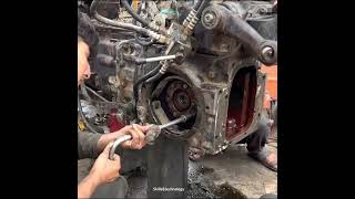 Tractor Differential Gear Broke in the Middle See How we Replaced it [upl. by Bealle]