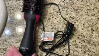 REVLON One Step Volumizer Hair Dryer and Styler Fast and Easy Salon Style Blowouts Review [upl. by Otipaga]