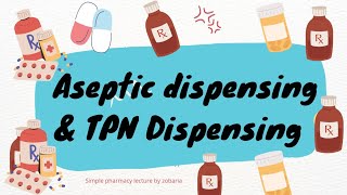 Aseptic Dispensing Aseptic amp Terminal Sterilization TPN dispensing pharmacy pharmaceutics ansel [upl. by Mikahs]