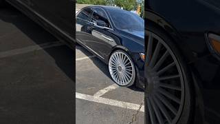 Lincoln Continental on 24Inch Azad AZ24 Rims [upl. by Atimed]