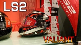 LS2 FF399 Valiant Chrome Helmet  Features Overview [upl. by Aed]