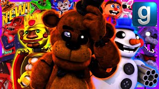 Gmod FNAF  Review  Brand New Gmod FNAF Bundle Pack Part 1 [upl. by Blatman784]