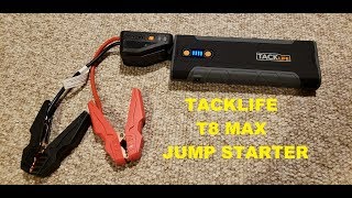 TACKLIFE T8 Max Jump Starter on a full size truck [upl. by Philipson549]