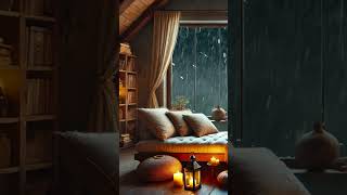 Rain sounds Fierce Thunder Fire Sounds on Tin Roof Help Sleep Extremely Well in 3 Minutes  P18 [upl. by Mir]