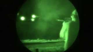 M16 M4 FULL AUTO NIGHT VISION TRACER INCENDIARY BIG Sandy 2014 [upl. by Jandy]