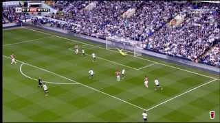 Tomas Rosicky goal vs Tottenham HD 01 with Martin Tyler commentary 4314 [upl. by Christen]