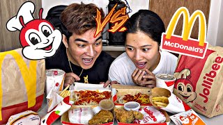 Mukbang Mcdollibee Anong mas masarap [upl. by Naloc]