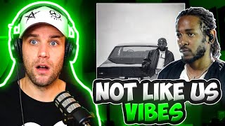 NOT LIKE US 20  Rapper Reacts to Kendrick Lamar  squabble up FIRST REACTION [upl. by Atrebla]