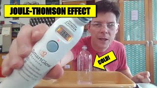 🧪JouleThomson Effect an endothermic process [upl. by Hallsy]