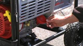 How to Start Your Portable Generator  Pull Start [upl. by Suoicserp]