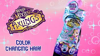 Magicus Mixus  Magic Mixies Pixlings Galaxy Hair Deerlee  Adult Collector Review [upl. by Sioux]