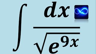 66 Integral de raíz cuadrada de función exponencial en el denominador [upl. by Eloc650]