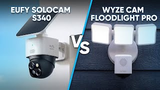 Eufy SoloCam S340 Vs Wyze Cam Floodlight Pro  Which Offer Better Value [upl. by Joell]