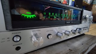 Receiver Sansui 661FM briga feia [upl. by Pomfret]