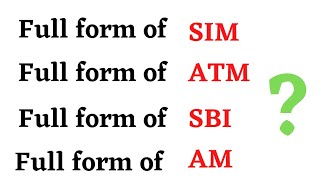 top 50 full Form  am and pm Full form  upsc full Form for basic knowledge active side [upl. by Tenrag]