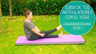 Cuida de tus articulaciones con el yoga  Pawanmuktasana 1  Elimina bloqueos en tu cuerpo [upl. by Bullard584]