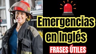 ⛑️🚨Frases Útiles en Situaciones de Emergencia en Inglés 🇺🇸 Aprende y Repite ✅ ingles vocabulary [upl. by Camila]