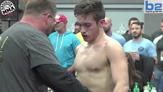 HRMMA 104 Fight 1 Josh Rivera vs Thomas Agrue 155 Ammy [upl. by Cristin]