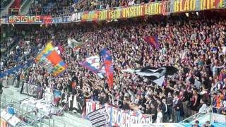 FCB 22 FC Luzern 21072012 Support Muttenzerkurve [upl. by Terrill390]