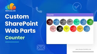 BizPortals Counter Web Part for Your SharePoint Intranet [upl. by Rozek]