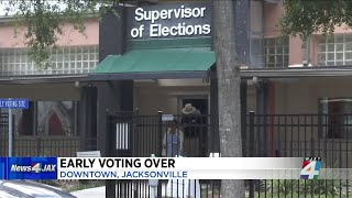 Early voting for Florida primary ends in Duval County [upl. by Acilgna302]