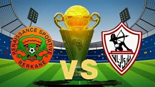 Zamalek vs RSB Berkane  CAF Confederation Cup Live Football Match today live Score [upl. by Atnoek164]