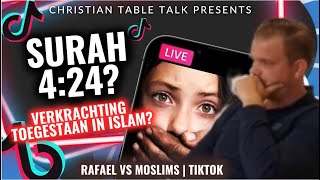 Overspel amp Verkrachting Toegestaan in de Islam  Surah 424  Rafael Vs Moslims  TikTok [upl. by Sorenson]