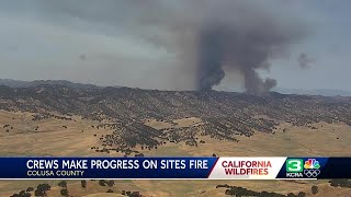 Sites Fire  California Wildfires  June 19 2024 4 pm update [upl. by Attecnoc537]