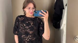 4K Transparent Clothing Try On Haul with Victoria White New Things In Todays Review Try on Haul [upl. by Hoag]