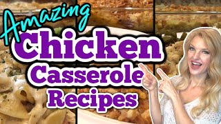 Unbelievable DUMP amp GO Chicken CASSEROLE RECIPES that will Blow Your Mind  You dont want to miss [upl. by Aret]