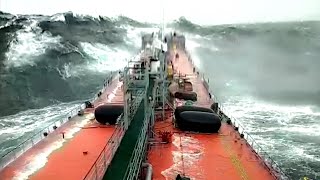 Ships CAUGHT in MASSIVE Storms [upl. by Derward]