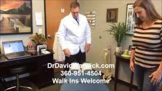 Neck amp Shoulder Pain Relief With Lacey Chiropractor Dr David Warwick [upl. by Ner569]