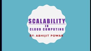 Scalability in Cloud Computing [upl. by Ettennat]