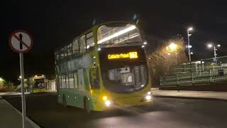 11908 GoAhead Ireland Bus Hazelhatch amp Celbridge Railway Station [upl. by Gnagflow162]