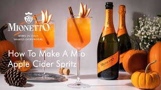 How To Make a Mionetto Apple Cider Spritz [upl. by Silecara]