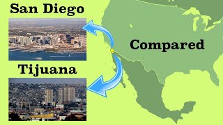 San Diego and Tijuana Compared [upl. by Hermina]