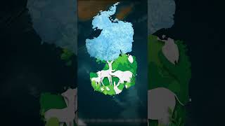 Whats Hidden Under Antarctica map geography upsc [upl. by Teresina950]