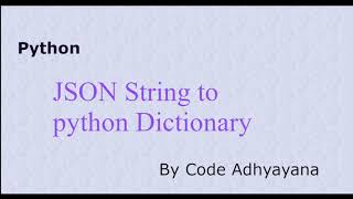 Python  Convert String to Dictionary easily [upl. by Michaud308]