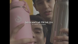 Jairus and Gab Tiktok Live  vxynszh [upl. by Eugirne]